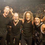 Metallica at a packed concert this week at Shanghai's Mercedes-Benz Arena.