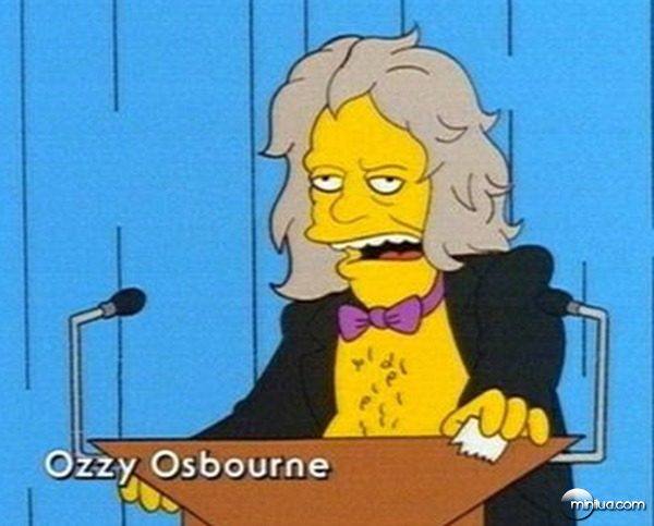 Ozzy Osbourne no seriado Os Simpsons