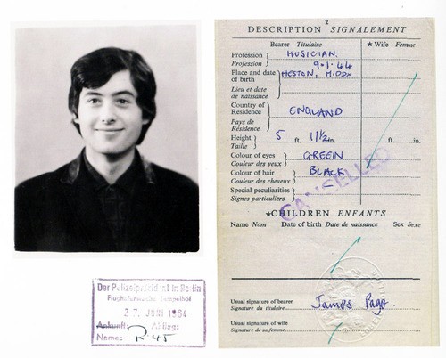 passaporte de famosos jimmy page rock na veia