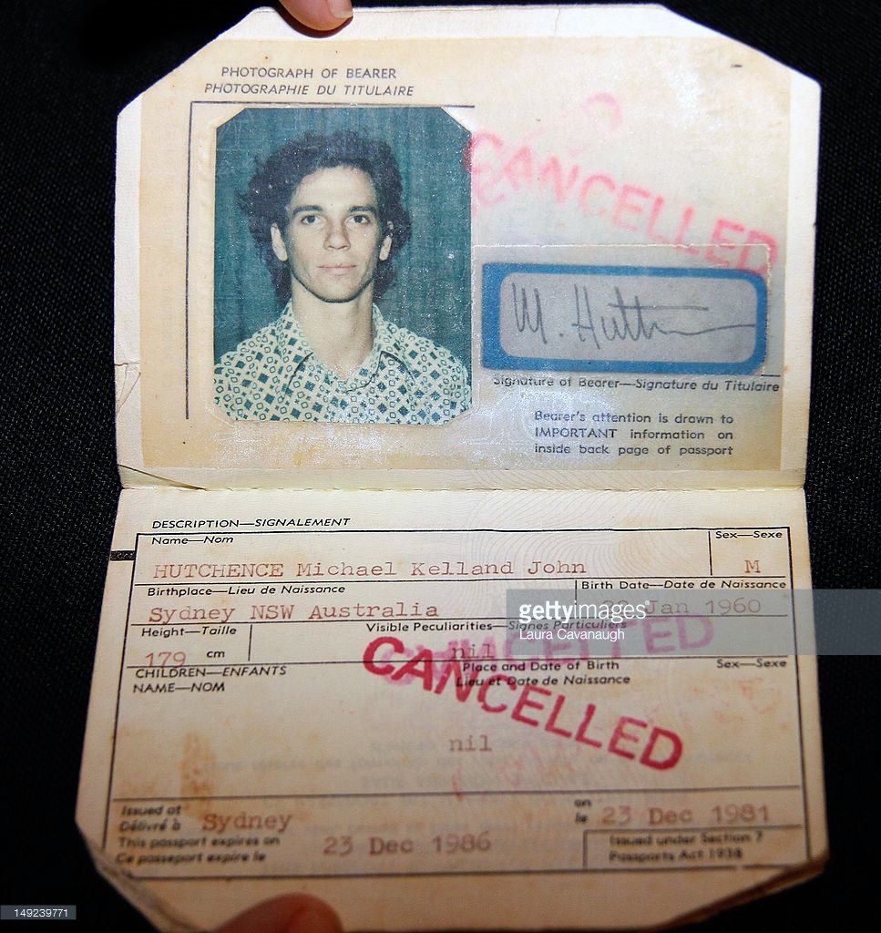 passaporte de famosos michael hutchence rock na veia