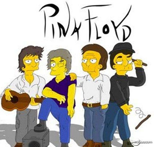 Pink Floyd no seriado Os Simpsons