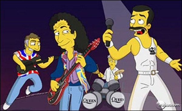 QUEEN no seriado Os Simpsons