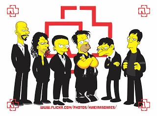 Rammstein no seriado Os Simpsons