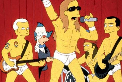 Red Hot Chili Peppers no seriado Os Simpsons