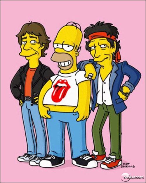 Rolling Stones no seriado Os Simpsons