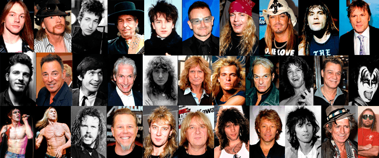 Rockeiros nos anos 80 ✨✨ . . . . . . . . . . . . #rock #roqueiro #rock